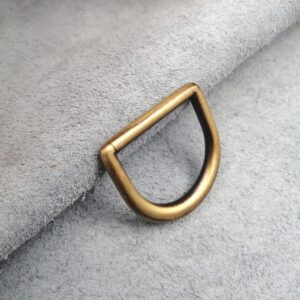 25mm Antique Brass D Ring