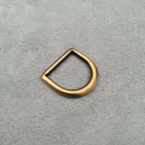 25mm Antique Brass D Ring