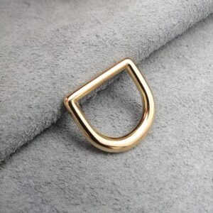 20mm Gilt D Ring