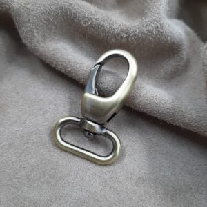 20mm Antique Brass Dog Clip