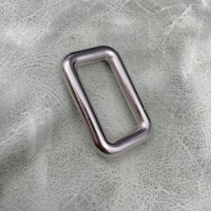 30mm Nickel Square Ring