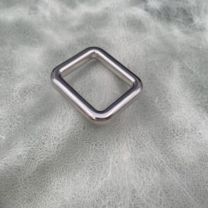 25mm Nickel Square Ring