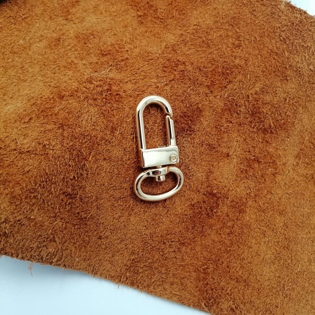 12mm Gilt Dog Clip