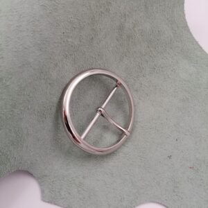 59mm Round Nickel Buckle