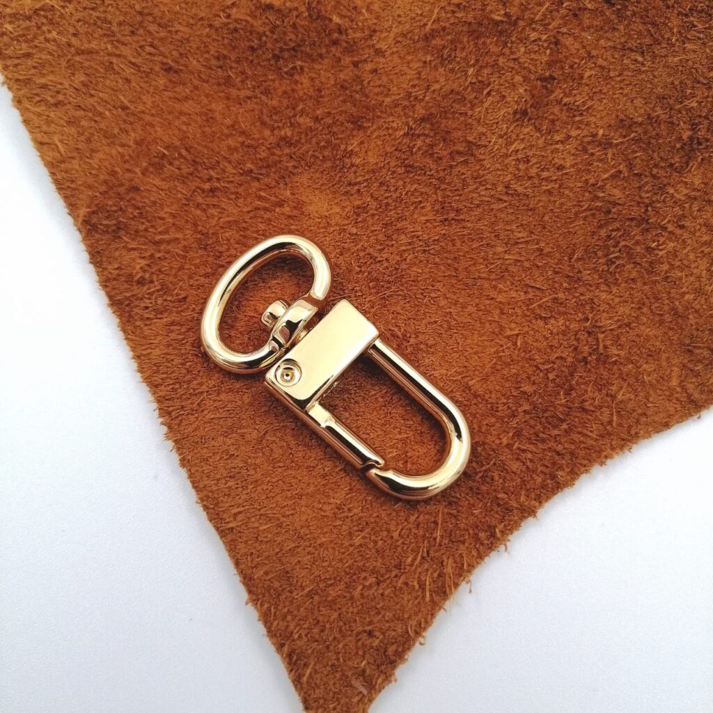 12mm Gilt Dog Clip