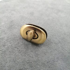 33mm x 20mm Antique Brass Turn Lock