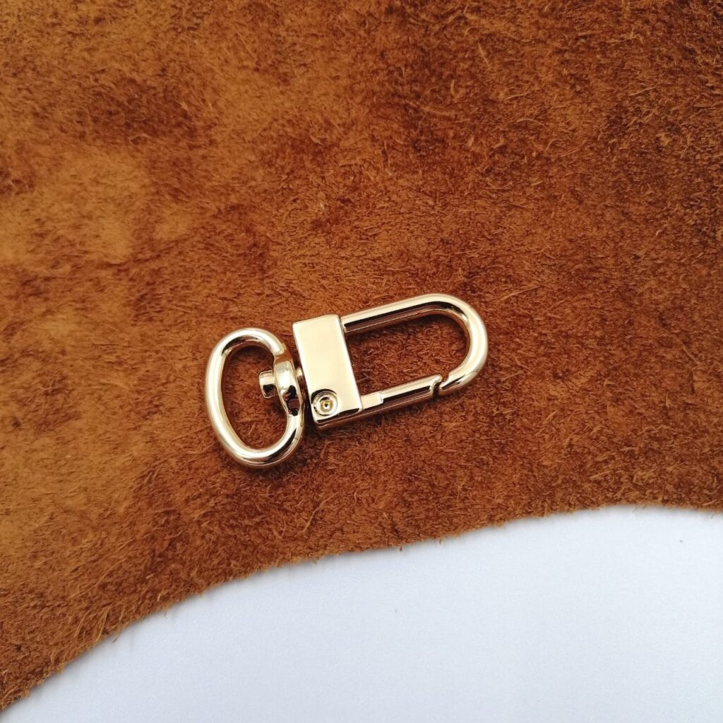 12mm Gilt Dog Clip