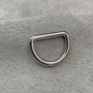 25mm Nickel D-Ring