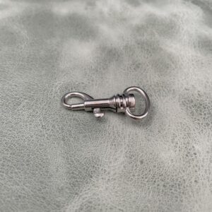 12mm Nickel Dog Clip