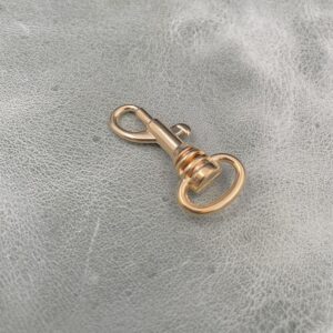 12mm Gilt Dog Clip