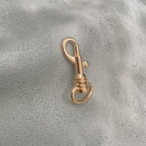 12mm Gilt Dog Clip