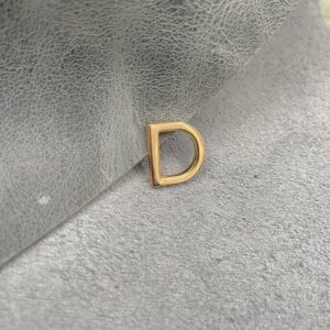 10mm Gilt D-Ring