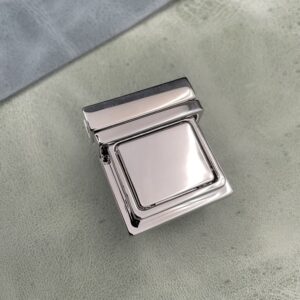 35mm Square Nickel Tuck Lock