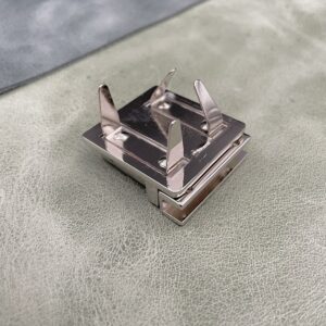 35mm Square Nickel Tuck Lock