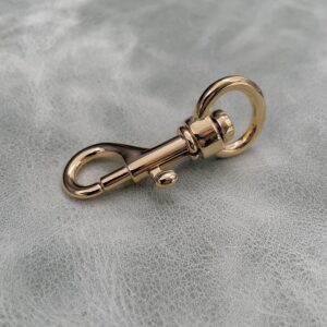 18mm Gilt Dog Clip