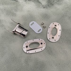 33mm x 23mm Nickel Turn Lock