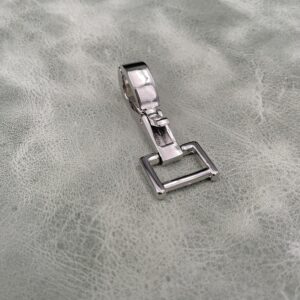 15mm Nickel Dog Clip