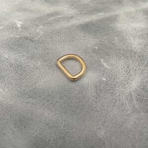 10mm Gilt D-ring