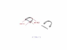 10mm Nickel Handle Holder - (Pack of 10) - Image 4