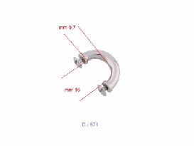 16mm Gilt Handle Holder - (Pack of 2) - Image 4