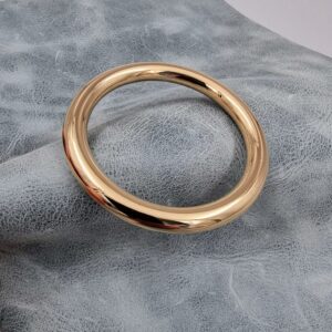 50mm Gilt O-Ring - (Pack of 2)