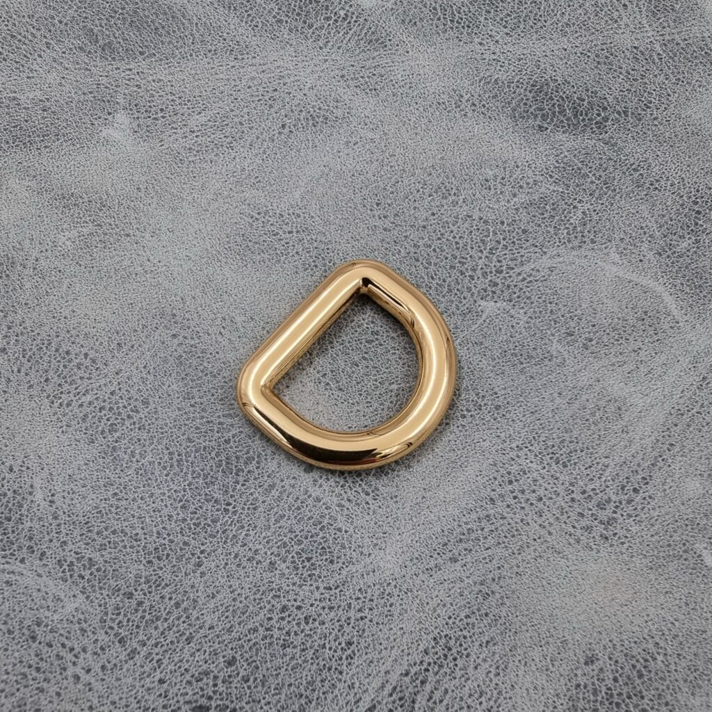 15mm Gilt D-Ring - (Pack of 10) - Morini