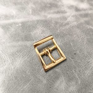 Beautiful 16mm Gilt Buckle. Suitable for a sling or belt.
